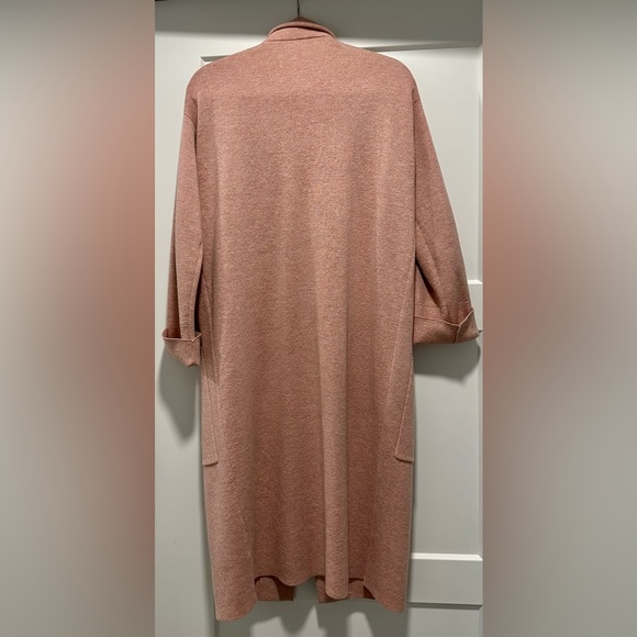 J Crew light pink duster - Picture 2 of 3